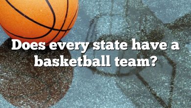 Does every state have a basketball team?