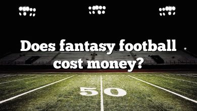 Does fantasy football cost money?
