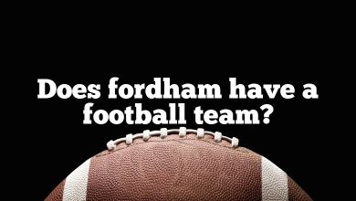 Does fordham have a football team?