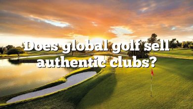 Does global golf sell authentic clubs?