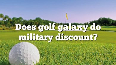 Does golf galaxy do military discount?