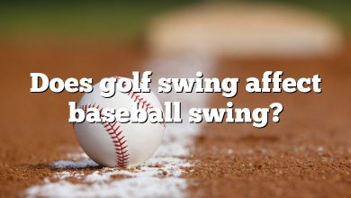 Does golf swing affect baseball swing?