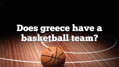 Does greece have a basketball team?