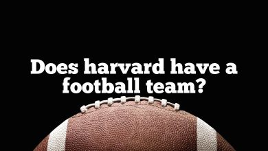 Does harvard have a football team?