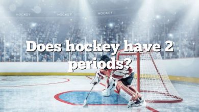 Does hockey have 2 periods?