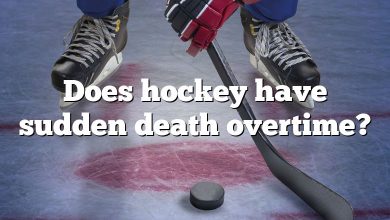 Does hockey have sudden death overtime?