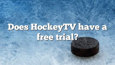 Does HockeyTV have a free trial?