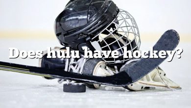 Does hulu have hockey?
