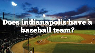 Does indianapolis have a baseball team?
