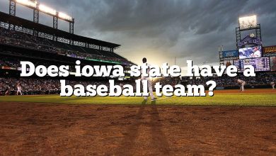 Does iowa state have a baseball team?