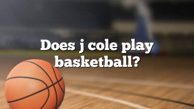 Does j cole play basketball?