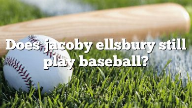 Does jacoby ellsbury still play baseball?