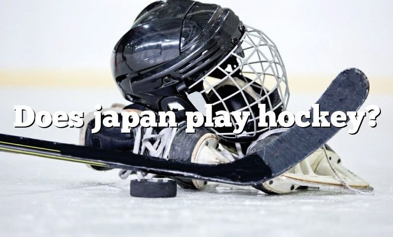 Does japan play hockey?