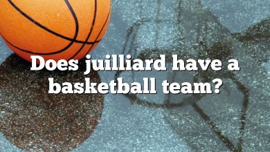 Does juilliard have a basketball team?