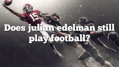 Does julian edelman still play football?