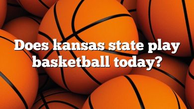 Does kansas state play basketball today?
