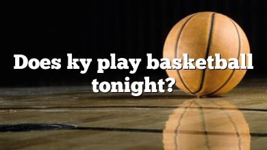 Does ky play basketball tonight?