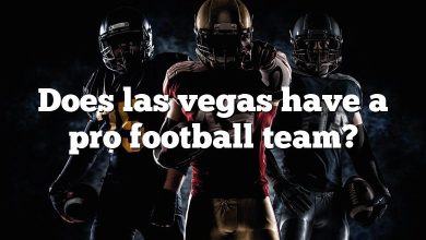 Does las vegas have a pro football team?