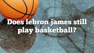 Does lebron james still play basketball?