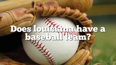 Does louisiana have a baseball team?