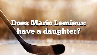 Does Mario Lemieux have a daughter?