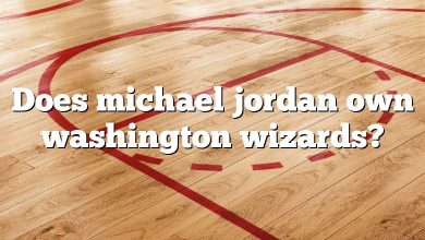 Does michael jordan own washington wizards?