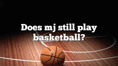 Does mj still play basketball?