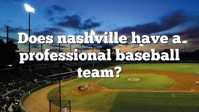 Does nashville have a professional baseball team?