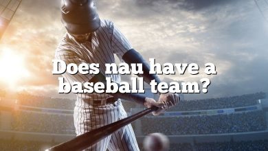 Does nau have a baseball team?