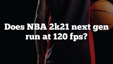 Does NBA 2k21 next gen run at 120 fps?