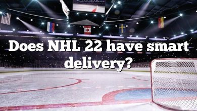 Does NHL 22 have smart delivery?