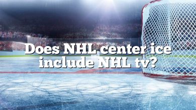 Does NHL center ice include NHL tv?