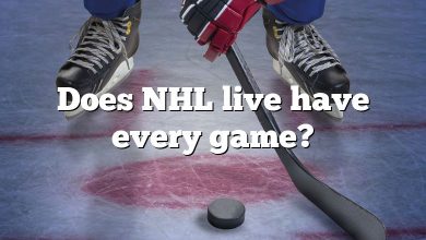 Does NHL live have every game?