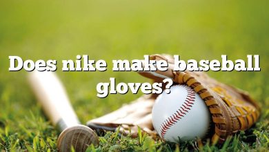 Does nike make baseball gloves?