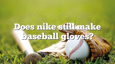 Does nike still make baseball gloves?