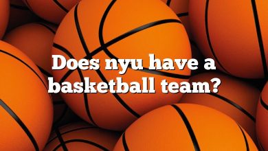 Does nyu have a basketball team?