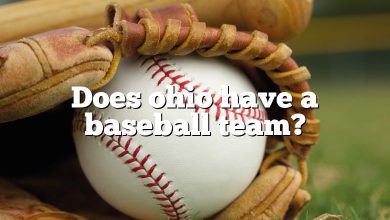 Does ohio have a baseball team?