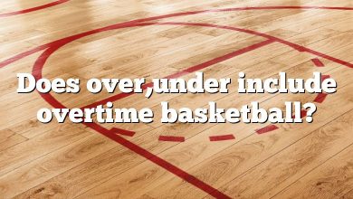 Does over,under include overtime basketball?