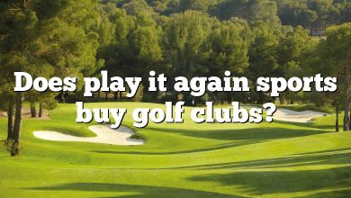 Does play it again sports buy golf clubs?