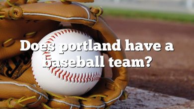 Does portland have a baseball team?