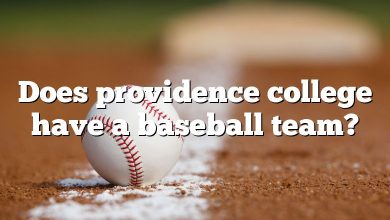 Does providence college have a baseball team?