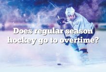 Does regular season hockey go to overtime?