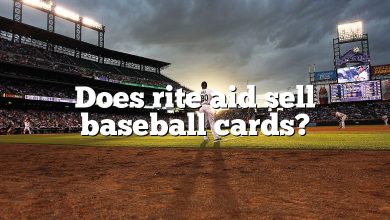 Does rite aid sell baseball cards?