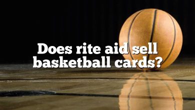Does rite aid sell basketball cards?