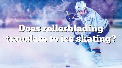 Does rollerblading translate to ice skating?