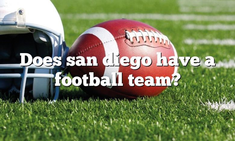 Does san diego have a football team?