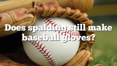 Does spalding still make baseball gloves?
