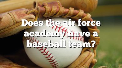 Does the air force academy have a baseball team?