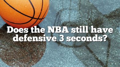 Does the NBA still have defensive 3 seconds?