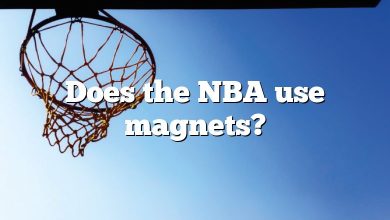 Does the NBA use magnets?